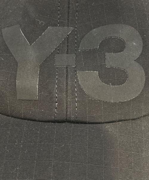 Y-3（ワイスリー）Y-3 (ワイスリー) RIPSTOP LOGO CAP ブラックの古着・服飾アイテム