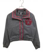 PAMEO POSEパメオポーズ）の古着「A-MATE BLOUSON」｜グレー