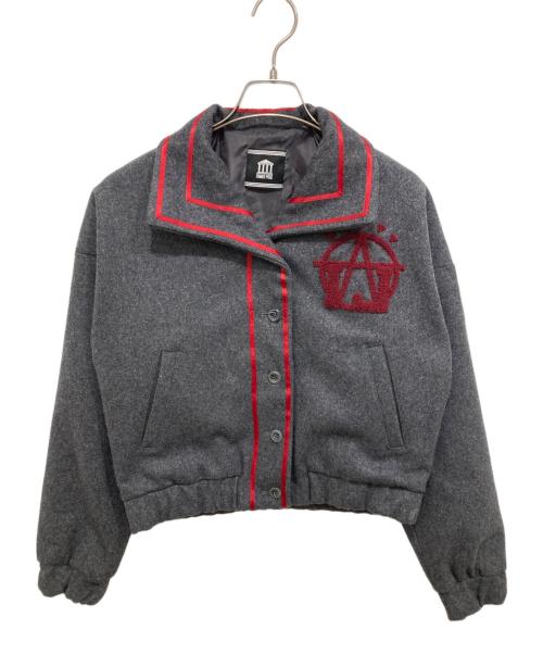 PAMEO POSE（パメオポーズ）PAMEO POSE (パメオポーズ) A-MATE BLOUSON グレー サイズ:Freeの古着・服飾アイテム