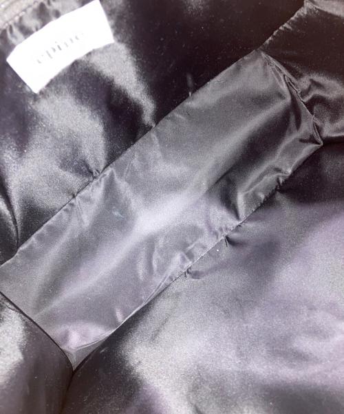 epine（エピヌ）epine (エピヌ) book tote bag large ブラックの古着・服飾アイテム