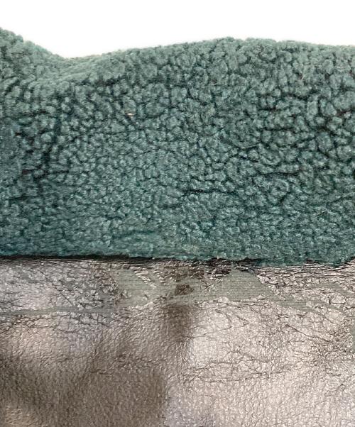 Lui's（ルイス）Lui's (ルイス) フェイクムートン B-3ジャケット ブラック サイズ:Freeの古着・服飾アイテム