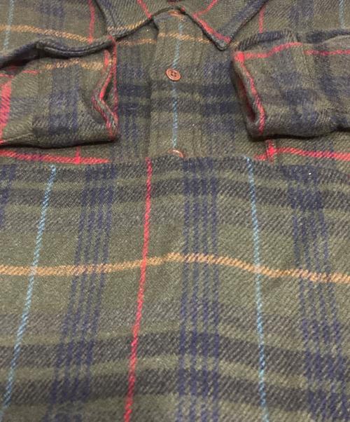 POLO RALPH LAUREN（ポロ・ラルフローレン）POLO RALPH LAUREN (ポロ・ラルフローレン) ネルシャツ グリーン サイズ:Mの古着・服飾アイテム