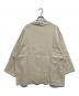 mizuiro-ind (ミズイロインド) リネンステンカラーハーフコート アイボリー サイズ:Free：8000円