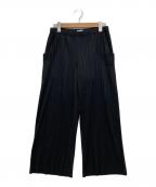 PLEATS PLEASEプリーツプリーズ）の古着「プリーツパンツ」｜ブラック