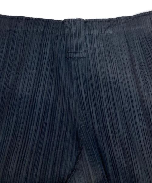 PLEATS PLEASE（プリーツプリーズ）PLEATS PLEASE (プリーツプリーズ) プリーツパンツ ブラック サイズ:3 (L)の古着・服飾アイテム