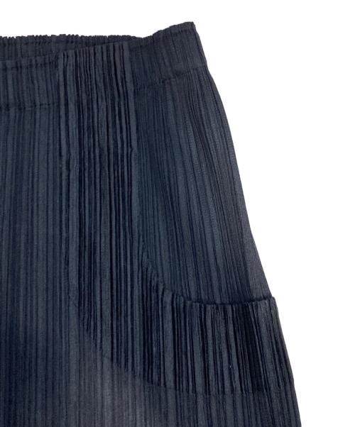 PLEATS PLEASE（プリーツプリーズ）PLEATS PLEASE (プリーツプリーズ) プリーツパンツ ブラック サイズ:3 (L)の古着・服飾アイテム