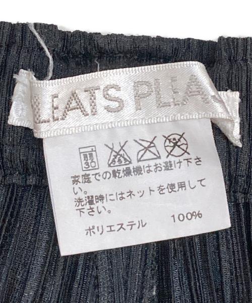 PLEATS PLEASE（プリーツプリーズ）PLEATS PLEASE (プリーツプリーズ) プリーツパンツ ブラック サイズ:3 (L)の古着・服飾アイテム