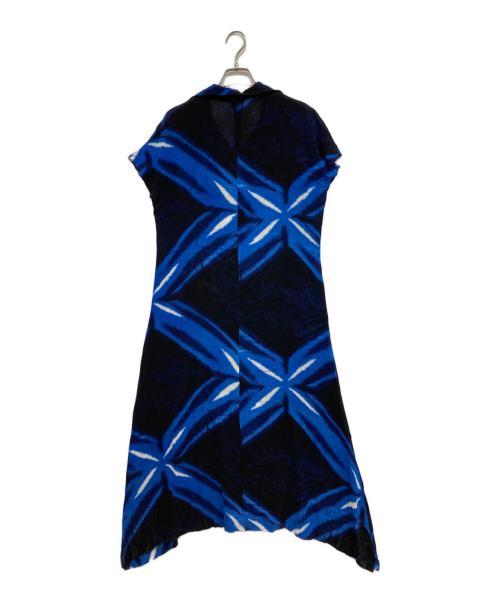 IWISH Y's bis（アイウィッシュワイズビス）IWISH Y's bis (アイウィッシュワイズビス) 製品染めワンピース ブルー サイズ:M相当の古着・服飾アイテム