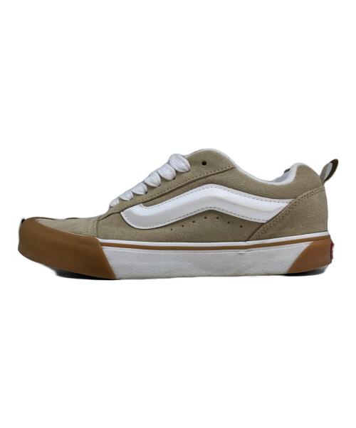 VANS（ヴァンズ）VANS (バンズ) KNU SKOOL ベージュ サイズ:27.5cmの古着・服飾アイテム