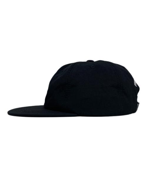 WASTED YOUTH（ウェイステッドユース）WASTED YOUTH (ウエステッド ユース) ロゴ刺繍キャップ ブラックの古着・服飾アイテム