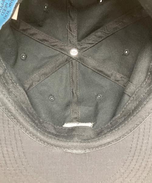 WASTED YOUTH（ウェイステッドユース）WASTED YOUTH (ウエステッド ユース) ロゴ刺繍キャップ ブラックの古着・服飾アイテム