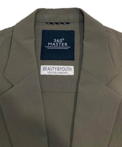 BEAUTY&YOUTH（ビューティーアンドユース）BEAUTY&YOUTH (ビューティーアンドユース) 360 MASTER リラックス2Bジャケット カーキ サイズ:Lの古着・服飾アイテム