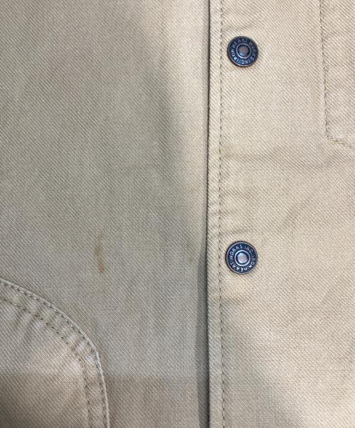 IRON HEART（アイアンハート）IRON HEART (アイアンハート) ダックカバーオール ベージュ サイズ:Mの古着・服飾アイテム