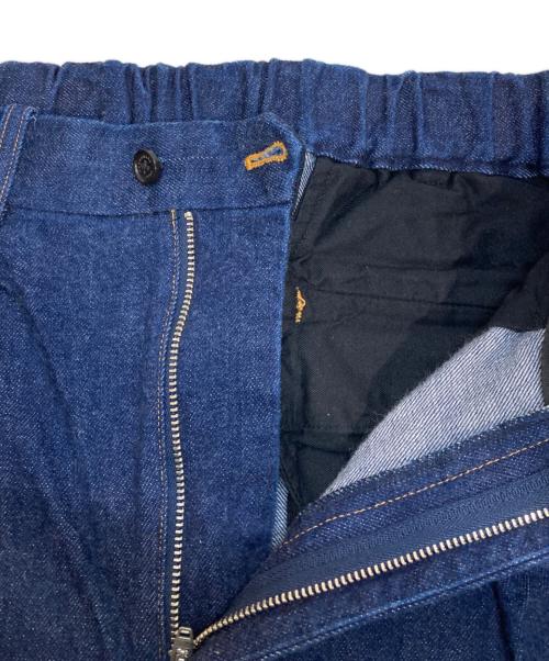 MARKAWARE（マーカウェア）MARKAWARE (マーカウェア) DENIM PLEATED WIDE TROUSERS インディゴ サイズ:Sの古着・服飾アイテム