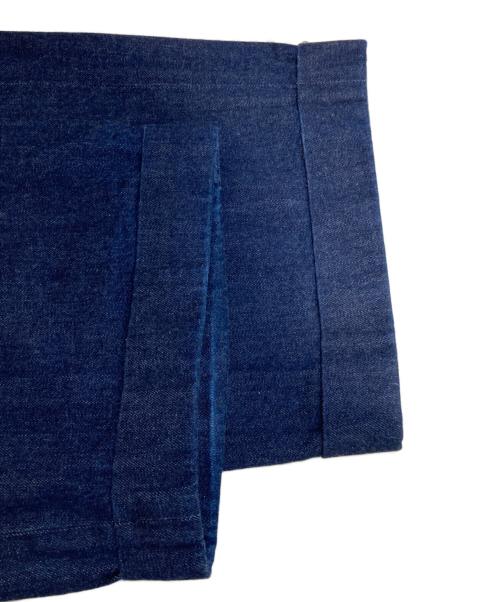 MARKAWARE（マーカウェア）MARKAWARE (マーカウェア) DENIM PLEATED WIDE TROUSERS インディゴ サイズ:Sの古着・服飾アイテム
