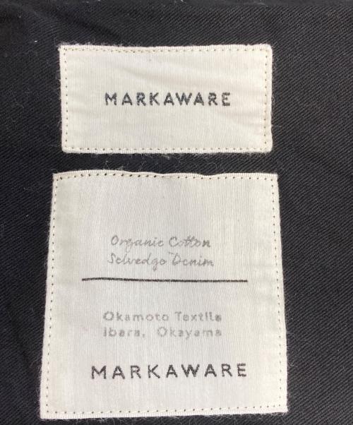 MARKAWARE（マーカウェア）MARKAWARE (マーカウェア) DENIM PLEATED WIDE TROUSERS インディゴ サイズ:Sの古着・服飾アイテム