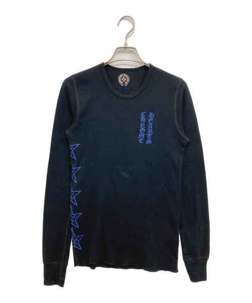 CHROME HEARTS（クロムハーツ）CHROME HEARTS (クロムハーツ) Thermal LS T Shirt ブラック サイズ:Sの古着・服飾アイテム