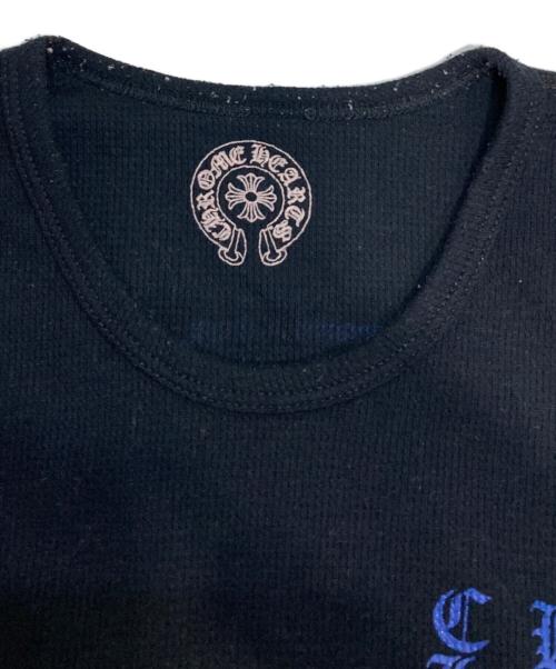 CHROME HEARTS（クロムハーツ）CHROME HEARTS (クロムハーツ) Thermal LS T Shirt ブラック サイズ:Sの古着・服飾アイテム