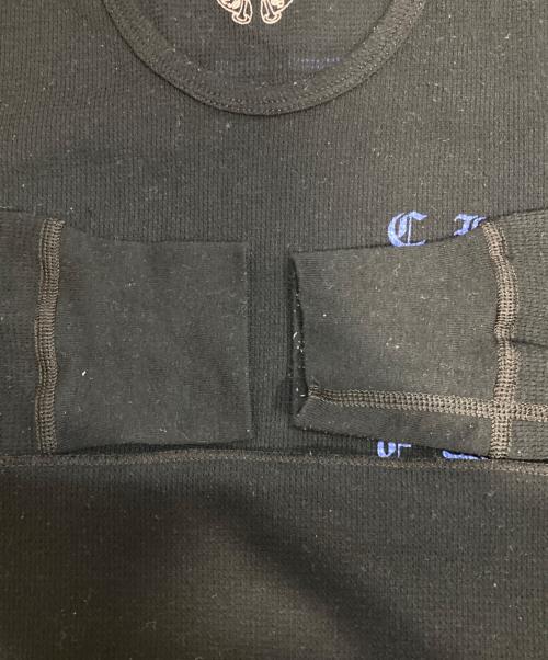 CHROME HEARTS（クロムハーツ）CHROME HEARTS (クロムハーツ) Thermal LS T Shirt ブラック サイズ:Sの古着・服飾アイテム