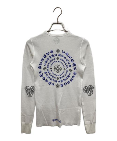 CHROME HEARTS（クロムハーツ）CHROME HEARTS (クロムハーツ) Thermal LS T Shirt ホワイト サイズ:XSの古着・服飾アイテム