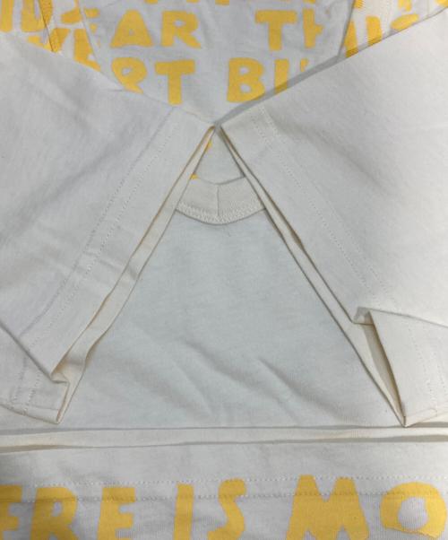 Maison Margiela（メゾンマルジェラ）Maison Margiela (メゾンマルジェラ) エイズTシャツ イエロー サイズ:Sの古着・服飾アイテム