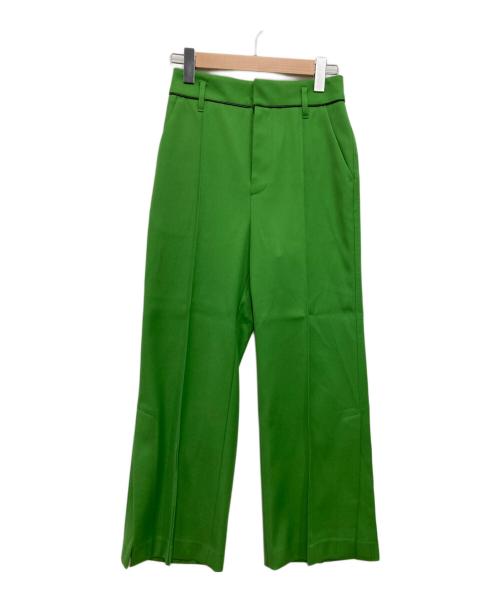 CITY（シティ）CITY (シティ) カラーベーシックストレートパンツ グリーン サイズ:1の古着・服飾アイテム