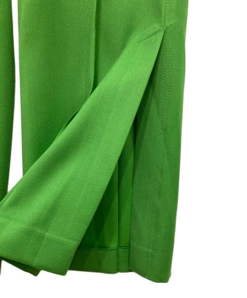 CITY（シティ）CITY (シティ) カラーベーシックストレートパンツ グリーン サイズ:1の古着・服飾アイテム