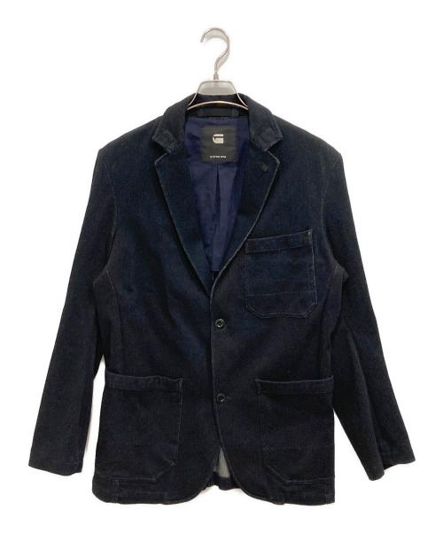 G-STAR RAW（ジースターロゥ）G-STAR RAW (ジースターロゥ) Blake Blazer ダークブルー サイズ:Lの古着・服飾アイテム
