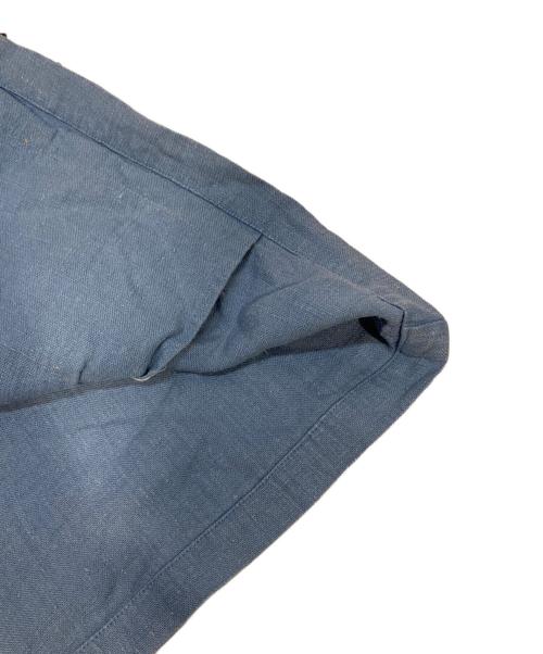 Y's for men（ワイズフォーメン）Y's for men (ワイズフォーメン) ヘビーリネンショップコート インディゴ サイズ:Lの古着・服飾アイテム