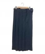 Y'sワイズ）の古着「ラップスカート」｜ブラック