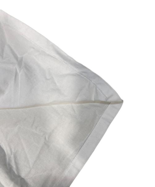 Y's（ワイズ）Y's (ワイズ) フラップポケット半袖シャツ ホワイト サイズ:L相当の古着・服飾アイテム