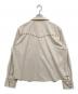 BADWAY (バッドウェイ) Suede Western studs shirt アイボリー サイズ:L：9000円