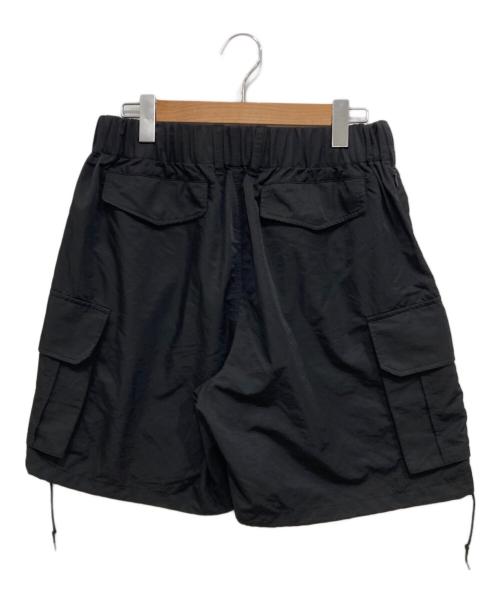 B.BALLSY（ボールジーブラザーズ）B.BALLSY (ボールジーブラザーズ) ハーフカーゴパンツ ブラック サイズ:Mの古着・服飾アイテム