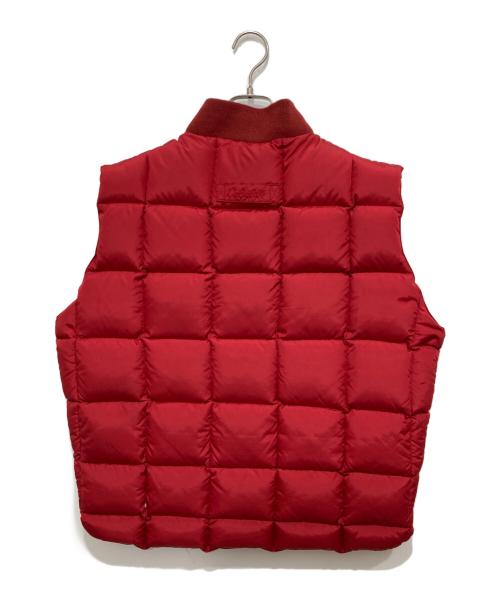 Cabela's（カベラス）Cabela's (カベラス) ダウンベスト レッド サイズ:Lの古着・服飾アイテム