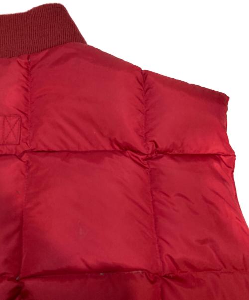 Cabela's（カベラス）Cabela's (カベラス) ダウンベスト レッド サイズ:Lの古着・服飾アイテム