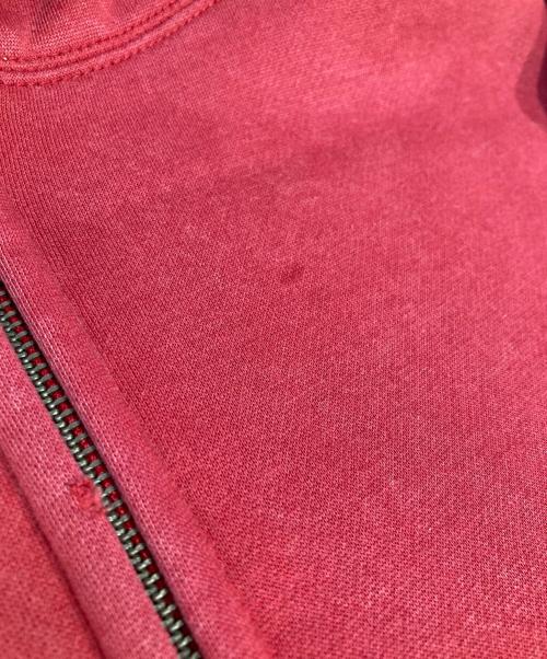 SEEKSOLE（シークソール）SeekSole (シークソール) powder fade zip hoodie レッド サイズ:Lの古着・服飾アイテム