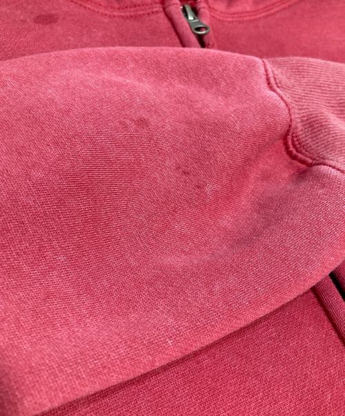 SEEKSOLE（シークソール）SeekSole (シークソール) powder fade zip hoodie レッド サイズ:Lの古着・服飾アイテム