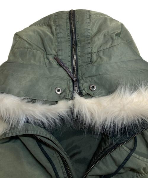 CAMPHOR WOOD（カンファーウッド）CAMPHOR WOOD (カンファーウッド) fade processing nylon twill N2-B flight jacket カーキ サイズ:Mの古着・服飾アイテム