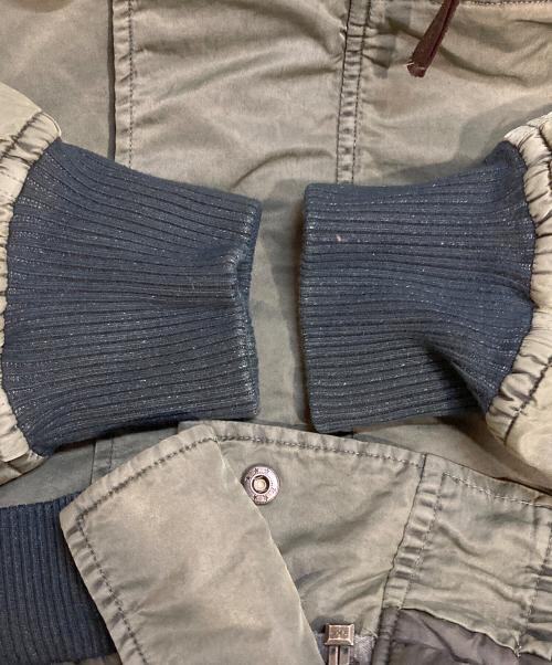 CAMPHOR WOOD（カンファーウッド）CAMPHOR WOOD (カンファーウッド) fade processing nylon twill N2-B flight jacket カーキ サイズ:Mの古着・服飾アイテム