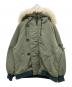 CAMPHOR WOOD（カンファーウッド）の古着「fade processing nylon twill N2-B flight jacket」｜カーキ