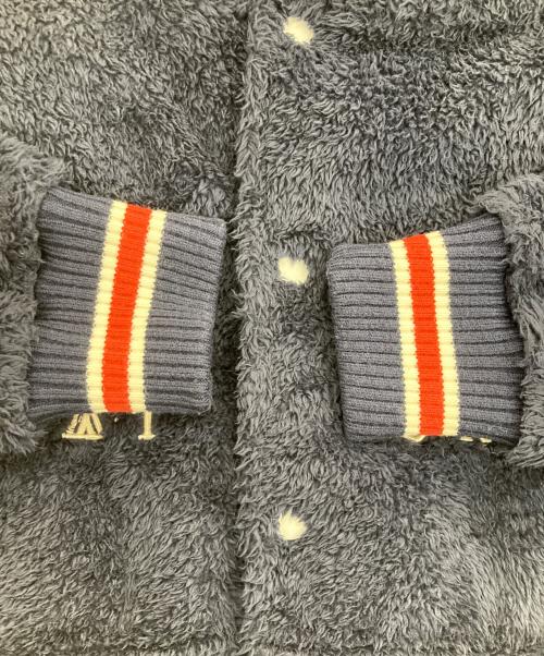 ROMANTIC CROWN（ロマンティック クラウン）ROMANTIC CROWN (ロマンティック クラウン) CHUPA CHUPS (チュッパチャプス) フリースジャケット ネイビー サイズ:襟毛玉有の古着・服飾アイテム