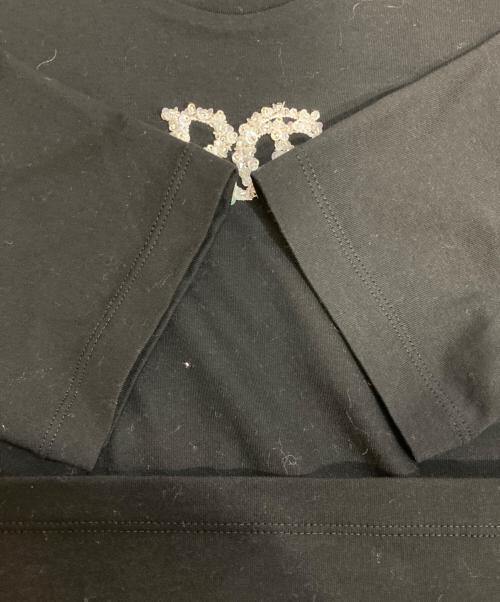 RECTO（レクト）RECTO (レクト) Logo Embellishment T-Shirt ブラック サイズ:Mの古着・服飾アイテム