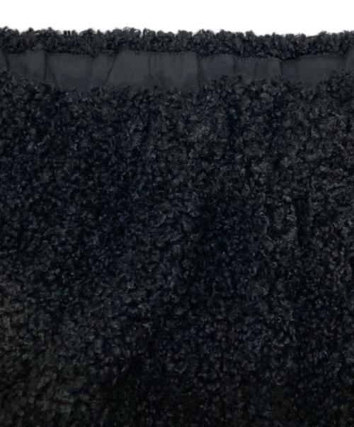 SEVEN TEN by MIHO KAWAHITO（セブン テン バイ ミホ カワヒト）SEVEN TEN by MIHO KAWAHITO (セブン テン バイ ミホ カワヒト) ボアスカート ブラック サイズ:Mの古着・服飾アイテム