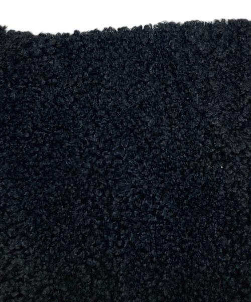 SEVEN TEN by MIHO KAWAHITO（セブン テン バイ ミホ カワヒト）SEVEN TEN by MIHO KAWAHITO (セブン テン バイ ミホ カワヒト) ボアスカート ブラック サイズ:Mの古着・服飾アイテム