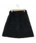 SEVEN TEN by MIHO KAWAHITO（セブン テン バイ ミホ カワヒト）の古着「ボアスカート」｜ブラック