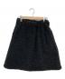 SEVEN TEN by MIHO KAWAHITO (セブン テン バイ ミホ カワヒト) ボアスカート ブラック サイズ:M：7000円