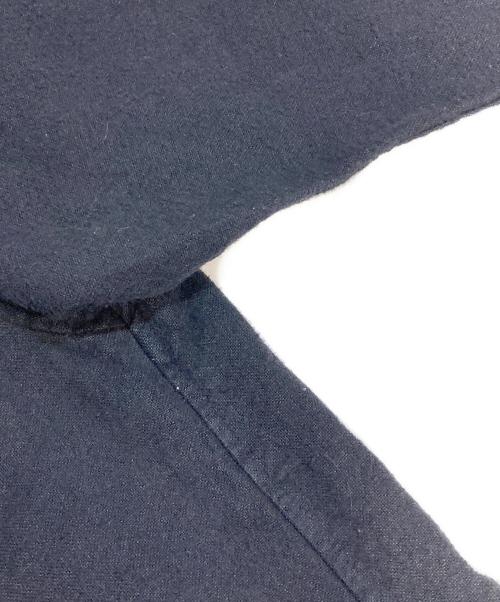 nestrobe confect（ネストローブ コンフェクト）nestrobe confect (ネストローブ コンフェクト) 起毛リネンキャンバスカーデジャケット ブラック サイズ:Freeの古着・服飾アイテム