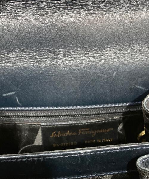 Salvatore Ferragamo（サルヴァトーレ フェラガモ）Salvatore Ferragamo (サルヴァトーレ フェラガモ) ハンドバッグ ブラックの古着・服飾アイテム