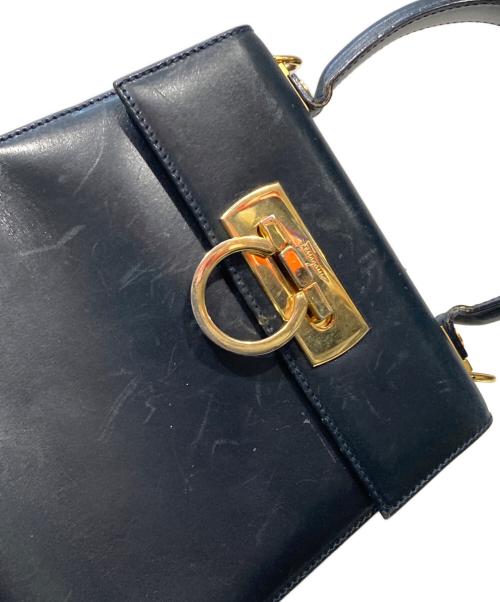 Salvatore Ferragamo（サルヴァトーレ フェラガモ）Salvatore Ferragamo (サルヴァトーレ フェラガモ) ハンドバッグ ブラックの古着・服飾アイテム