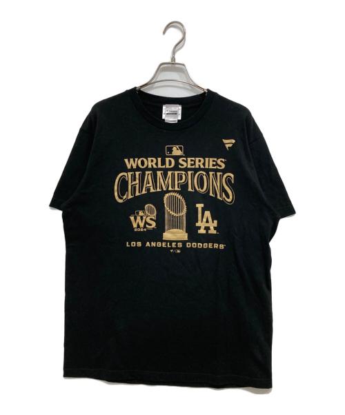 Fanatics（ファナティクス）Fanatics (ファナティクス) GENUINE MERCHANDISE (ジェニュイン マーチャンダイズ) プリントTシャツ ブラック サイズ:Lの古着・服飾アイテム